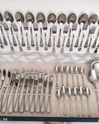 Servizio posate Gottinghen 75 pezzi 12 persone acc