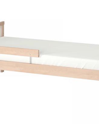 Letto Ikea legno compreso di materasso 90x200