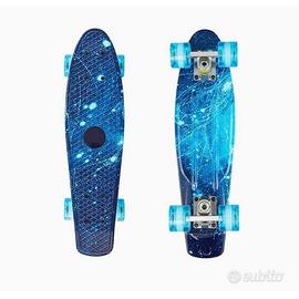 NUOVO Mini Cruiser Skateboard 21 Pollici Fino 80kg