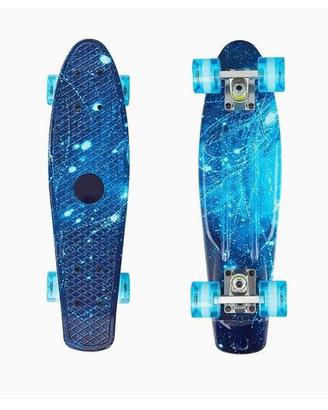 NUOVO Mini Cruiser Skateboard 21 Pollici Fino 80kg