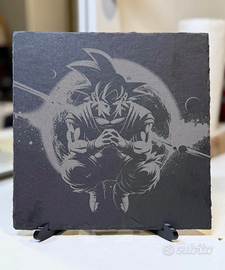 Ardesia personalizzabile 20x20 - Dragon Ball Goku