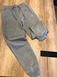 Jordan pantaloni sportivi grey heather/white