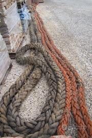 cima corda morbida da nave antica per arredo