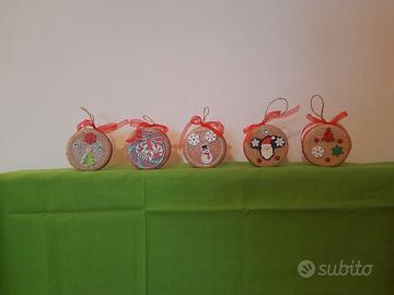 Addobbo natalizio o segnaposto 