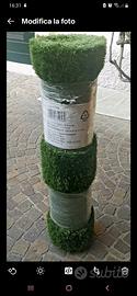 Tappeto erboso sintetico 1x5mt alt 35mm.+ accessor