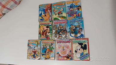 Lotto 10 fumetti Topolino anno 2008