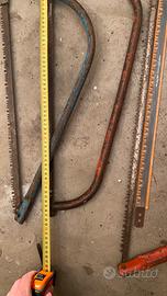diverse seghe ad arco manuale vintage