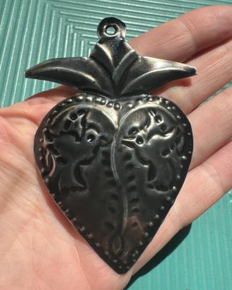 Ex voto sacro cuore artigianato messicano