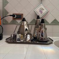 Set da caffè in acciaio inox Fratelli Calderoni