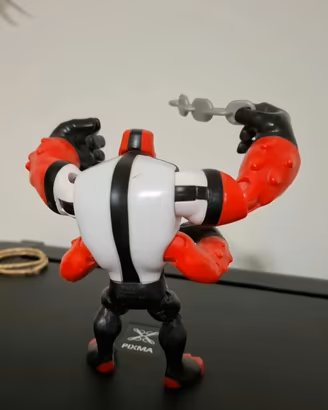 Action Figure Ben 10 - 4 Braccia