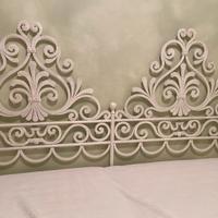 Testata letto matrimoniale e letto