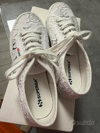 Superga 2750 Macrame’ bianche - taglia 39