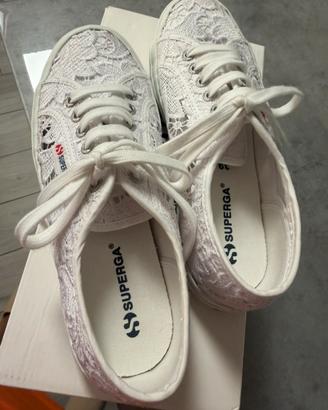Superga 2750 Macrame’ bianche - taglia 39