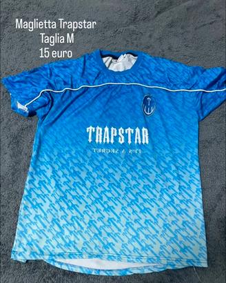 maglia TRAPSTAR azzurra taglia M