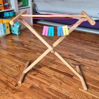 Stendino giocattolo in legno 