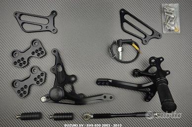 Pedane arretrate SUZUKI SV / SVS 650 2003 - 2013