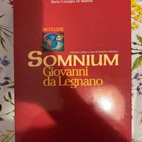 Libro “Somniun Giovanni da Legnano”