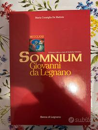 Libro “Somniun Giovanni da Legnano”