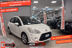 Citroen C3 1.1 Exclusive 60CV OK Neopatentati