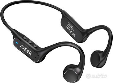 Cuffie Conduzione Ossea Bluetooth 6.0, Cuffie a Co