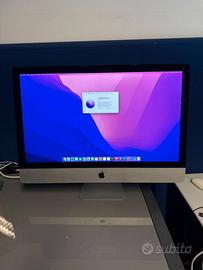 iMac 27 retina  - SSD 512gb - i5
