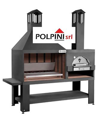 Barbecue - Forno in acciaio verniciato - Vulcano