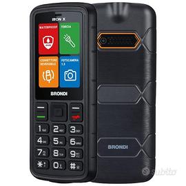 BRONDI IRON X TELEFONO CELLULARE RUGGED TORCIA FOT