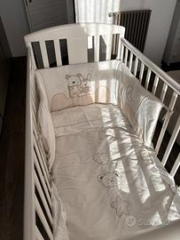 Lettino + fasciatoio Pali