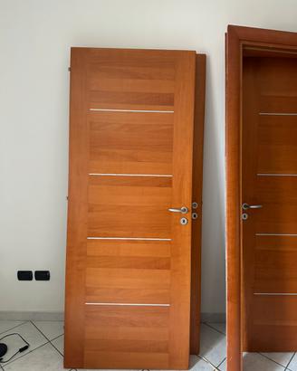 Porte interne in legno complete