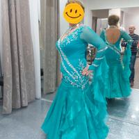 Abito da gara per danza e balli standard