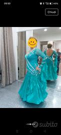 Abito da gara per danza e balli standard