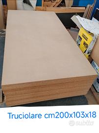 Pannelli legno truciolare spess18mm
