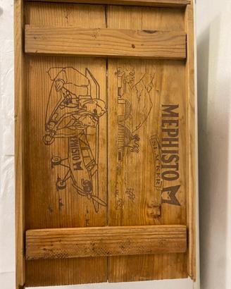 Cassetta in legno Mephisto Vintage