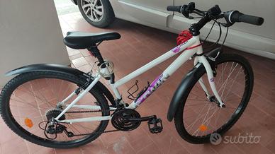 bicicletta ragazza 26" rockrider300 decathlon 