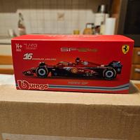 burago Ferrari SF 24 Imola Leclerc