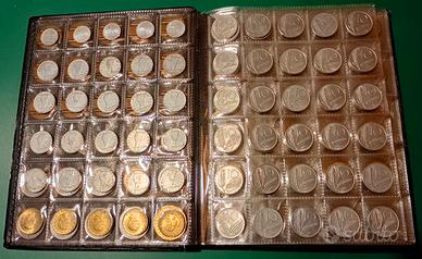 Raccoglitore completo con 250 monete del 1900