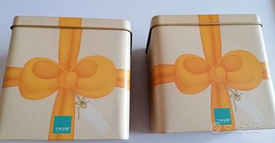 Scatole di latta Thun originali 