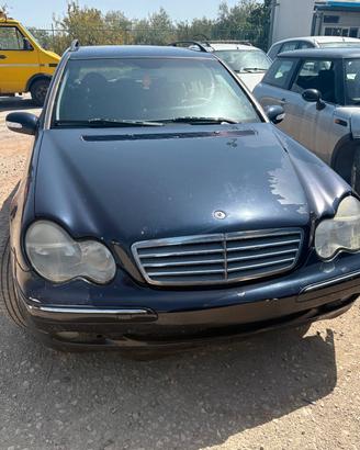 RICAMBI MERCEDES CLASSE C 2.2 DIESEL ANNO:2003