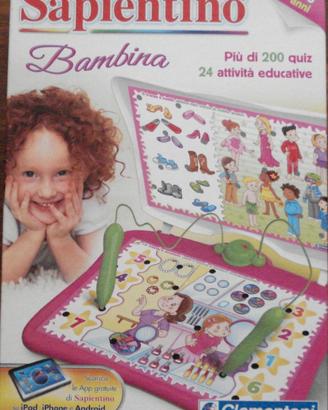 Clementoni 13526 sapientino bambina quiz usato ott