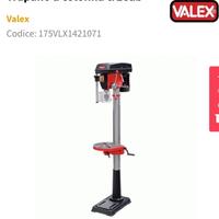 Tornio trapano colonna morsa 2 mt