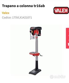 Tornio trapano colonna morsa 2 mt