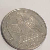 Moneta 1 Lira ITALIA 1939 XVIII RARA