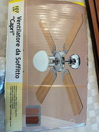 Ventilatore da soffitto Capri 107cm