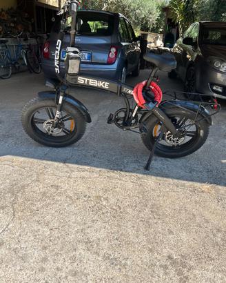 Bicicletta elettrica pieghevole Stebike ST-XII