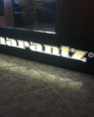 Marantz Hi-Fi Audio insegna rivenditori anni '80