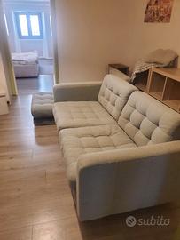 Divano 3 posti con chaise longue