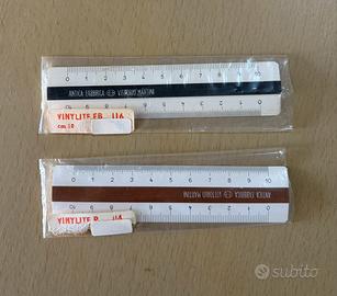 Decimetri vintage vinylite Vittorio Martini