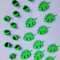 Clip per piante rampicanti design foglia