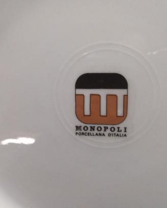 Servizio di piatti in porcellana Monopoli