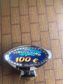Insegna luminosa per Slot machine